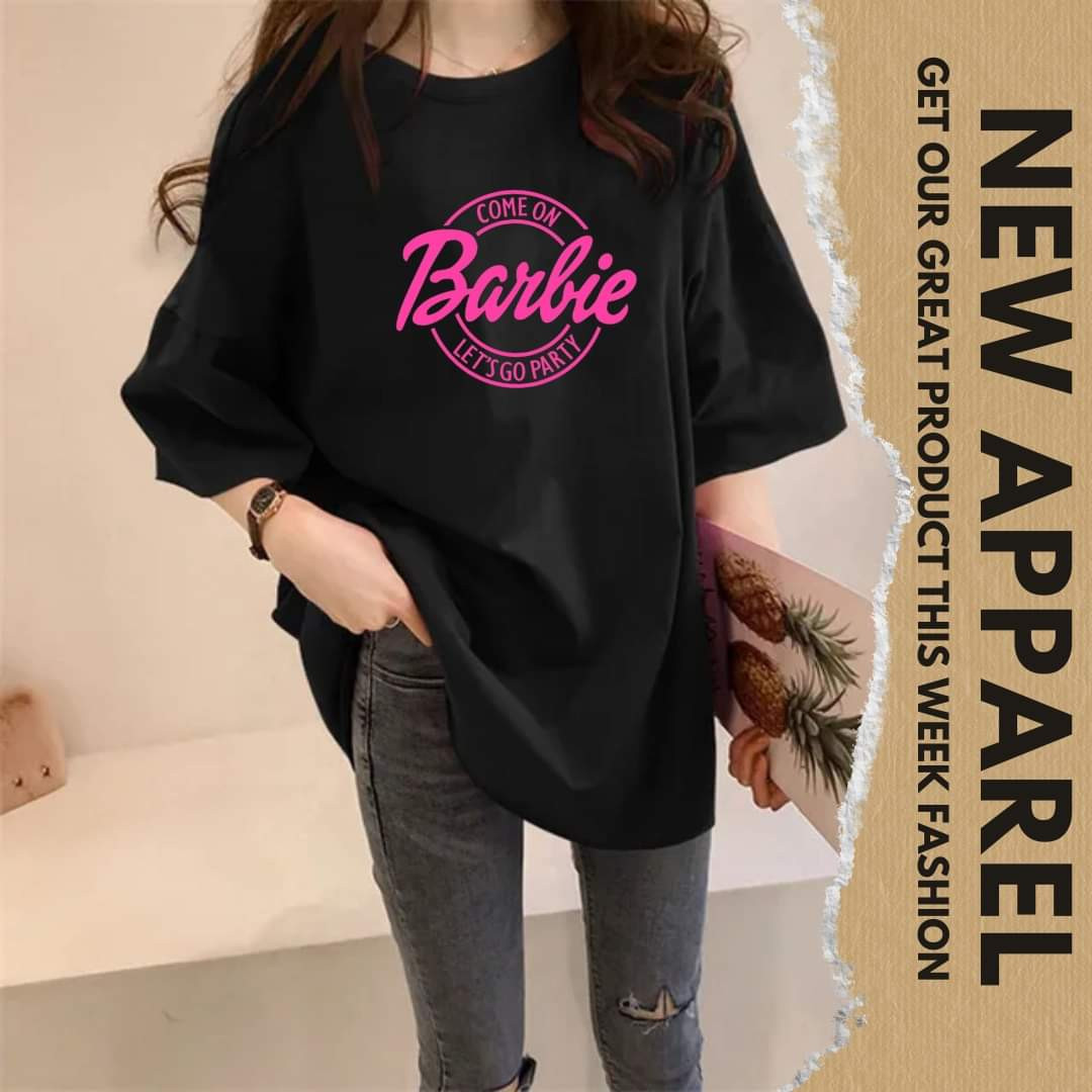 Get the Look: Barbie Drop Shoulder Tee for Women